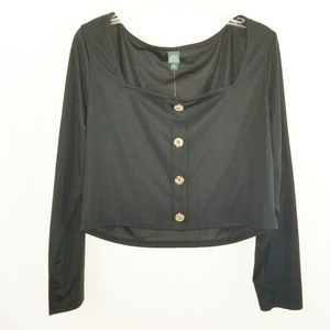 NWT Women's Wild Fable Chopped Top
